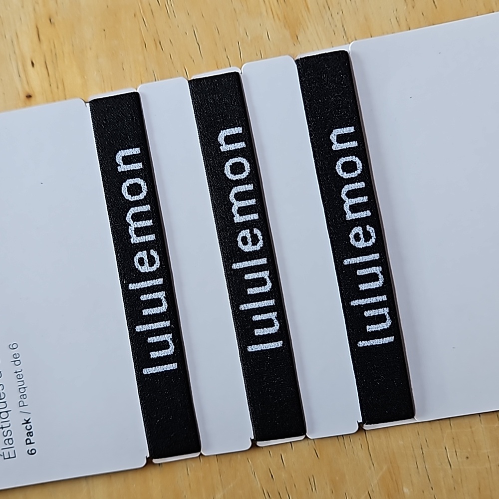 LULULEMON 6 HAIR TIES - Picture 8 of 9